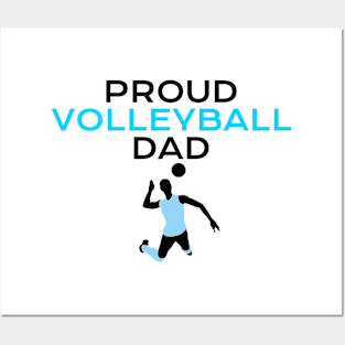 proud volleyball dad Posters and Art
